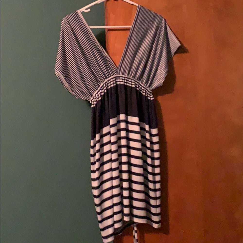 Cute blue and white dress